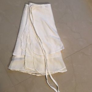 Cotton skirt wrap